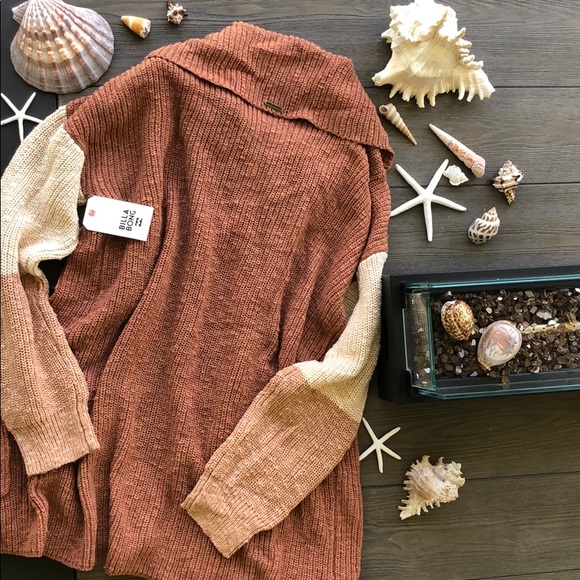 🌴🌼BILLABONG- NEW COMER CARDIGAN SWEATER🌼🌴 - Picture 8 of 8